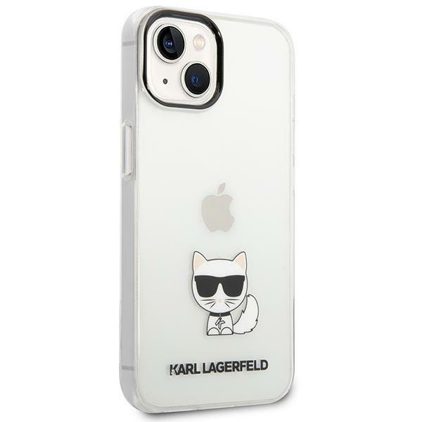 Karl Lagerfeld KLHCP14MCTTR iPhone 14Plus / 15 Plus 6.7" Hardcase Transparent Choupette Body