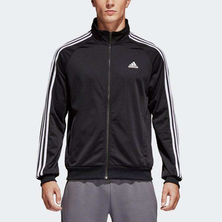 Adidas Jackets Men's Black Stand Collar Moderate Other BR1024
