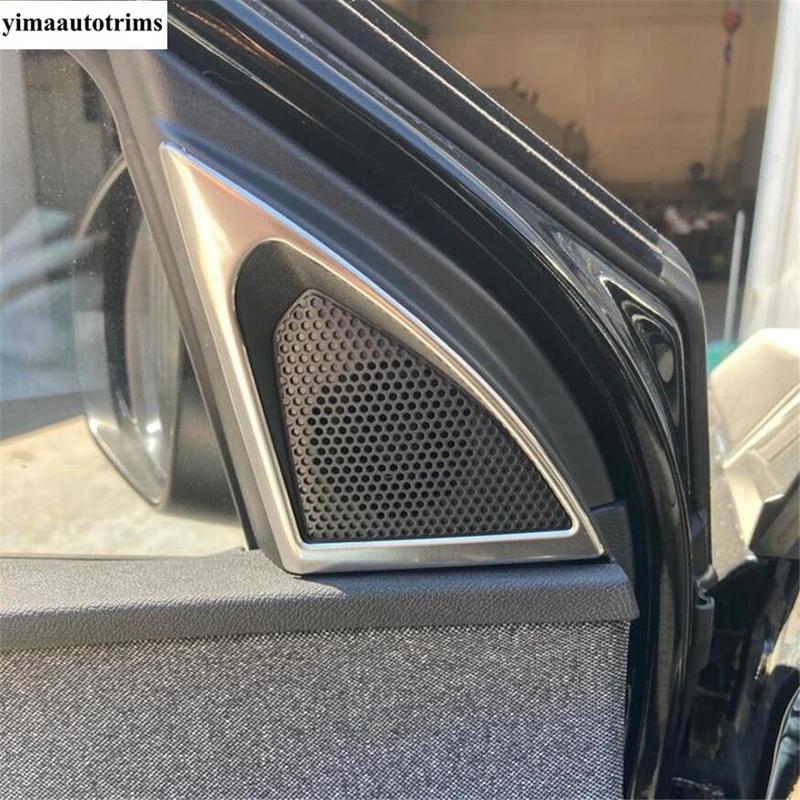 Copertura Telaio Altoparlante Tweeter Montante A Auto Per Peugeot 3008 5008 GT 2017 - 2026 Accessori Interni In Acciaio Inossidabile