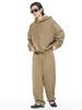 Ssississieseu Brown Flow-Division Sweatpants