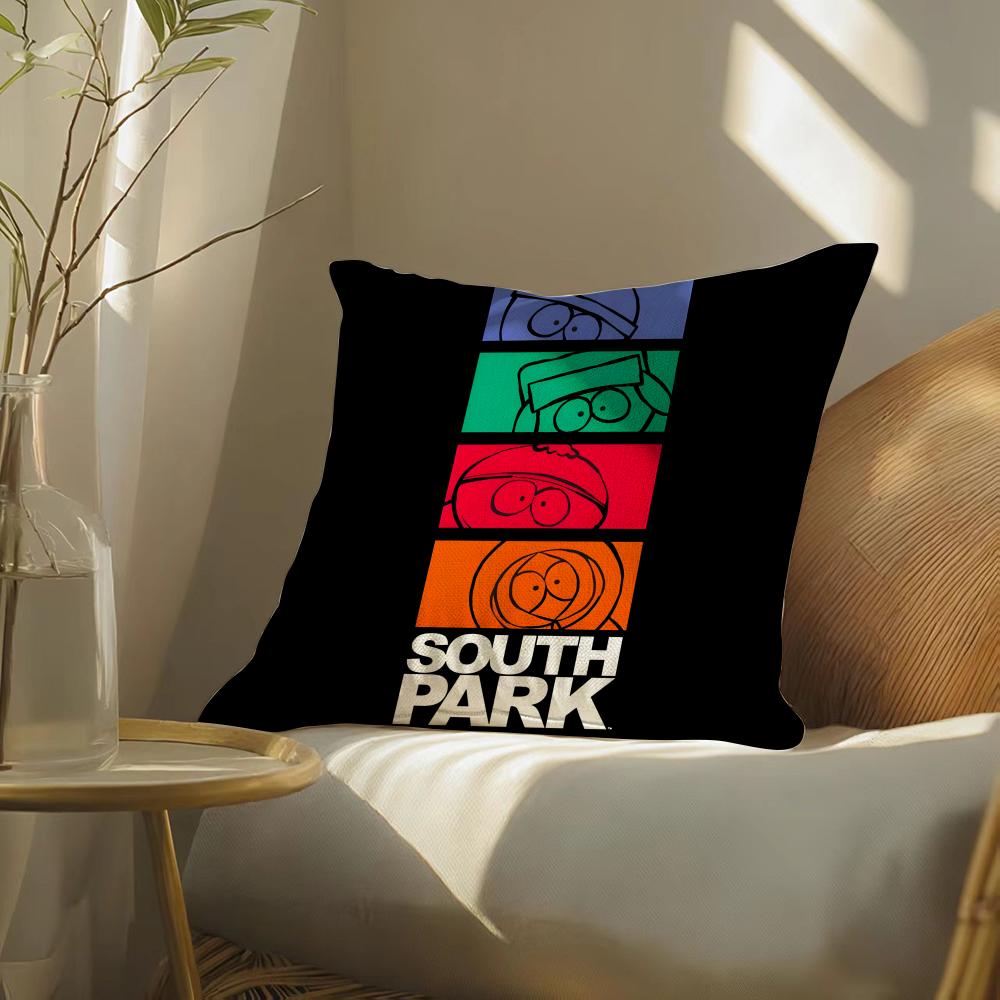Southparkdecorative Pillow Case Pillowcase, Double-Sided Printed, Sofa Cushion, Bedroom Headboard