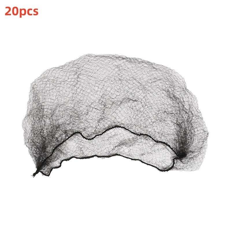 10/20/30/50Pcs Durable Nylon Hair Net  Bun Hair Hair Style Tool Black Beige Brown Hair Net For Wigs Mesh Hair Styling Hairnets