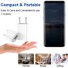 1-5 Stück Universelles EU-Stecker Reise Mini-USB-Wandladegerät 5V/1A Netzteil Handyladung für Samsung iPhone Xiaomi Huawei