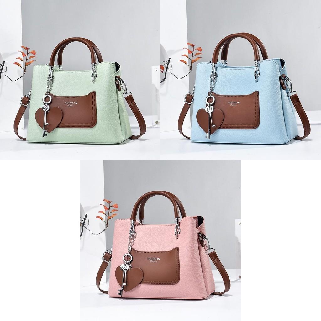 2023 New Fashion Color Block Shoulder Bag Simple Crossbody Bag For Women