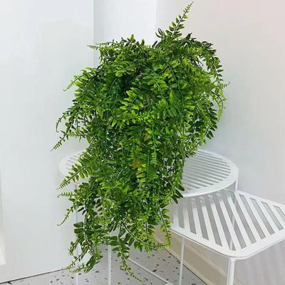 Outdoor Artificial Persian Grass Rattan Simulation Green Plant Wall Hanging Vine