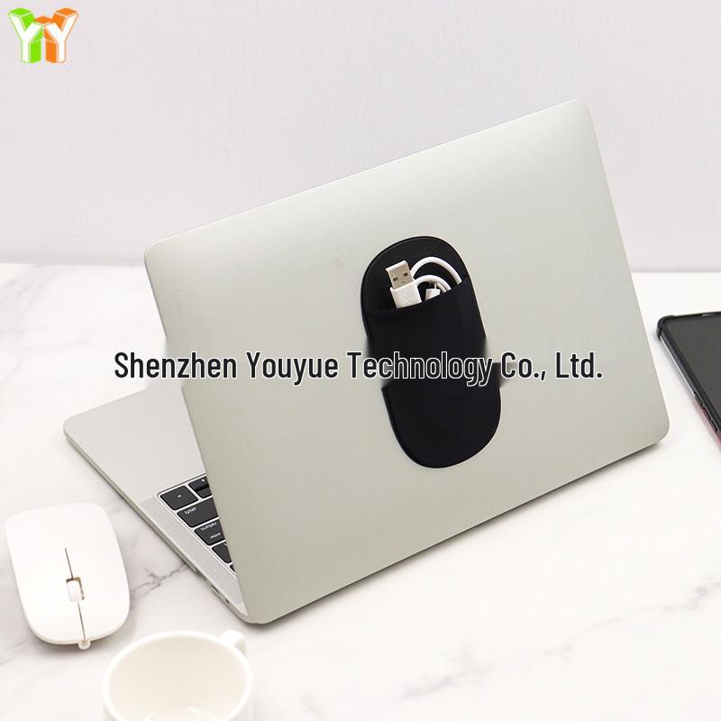 Cross-border Tablet & Mouse Lycra Storage Bag with Bluetooth Mouse Sticker чёрный