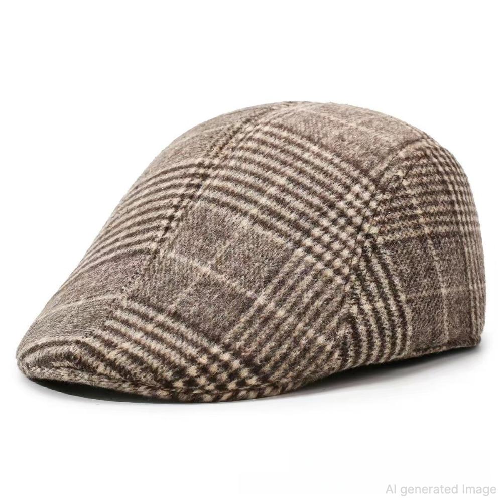 Winter Knit Trapper Hat Fleece Lined Thickened Earflap Beanie Windproof Warm Cold Weather Cap