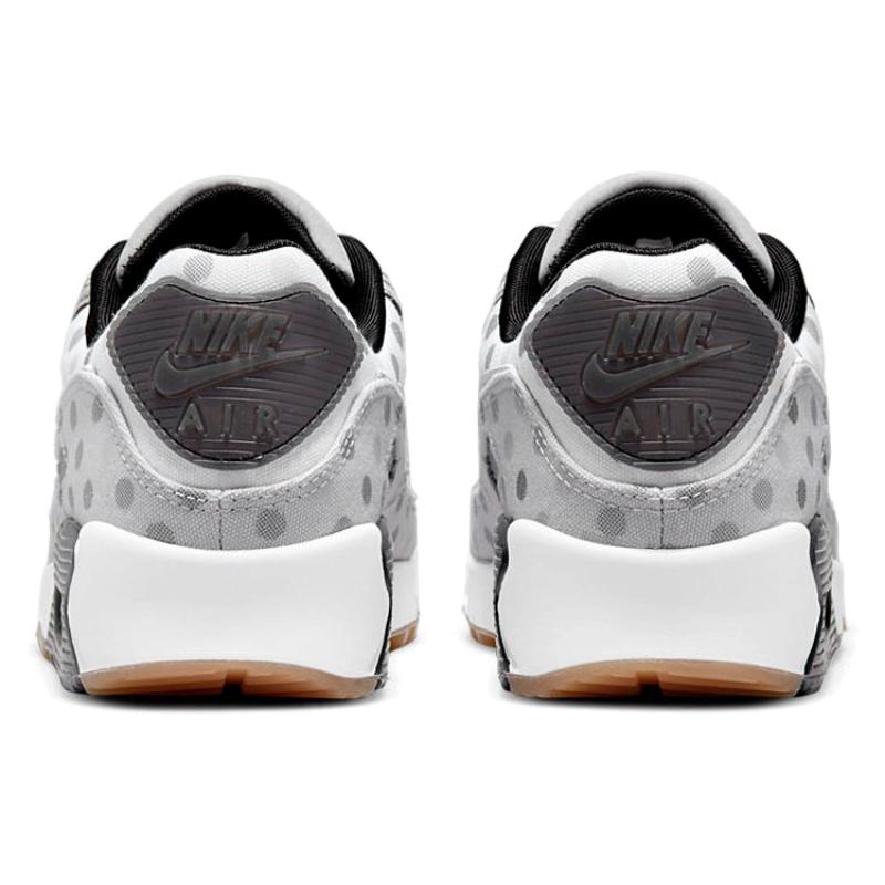 Nike Air Max 90 White Polka Dot Sneakers Casual Shoes CZ1929-100