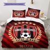FC Spartak Trnava Pattern Bedding,Quilt Set Quilt Cover Pillowcase Home Birthday Gift(1 * duvet cover + 2 * pillowcase, without core)