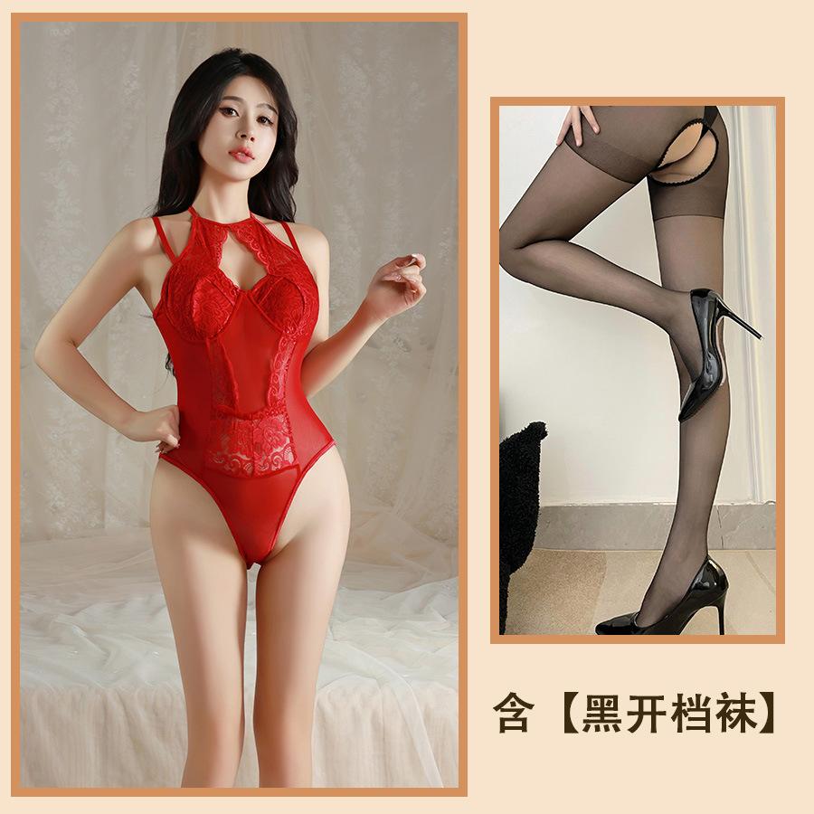 Sex Underwear Pure Desire Sweet and Spicy Style Neck Lace Small Suspender Vest Street Removable Chest Pad