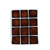 6cm Flocked Christmas Tree Ornaments - Exclusive Holiday Decorations