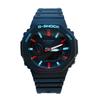 CASIO Men Liquid Crystal,Analog Dual Display Series Black Watch GA-2100-1A1(Watch3--)