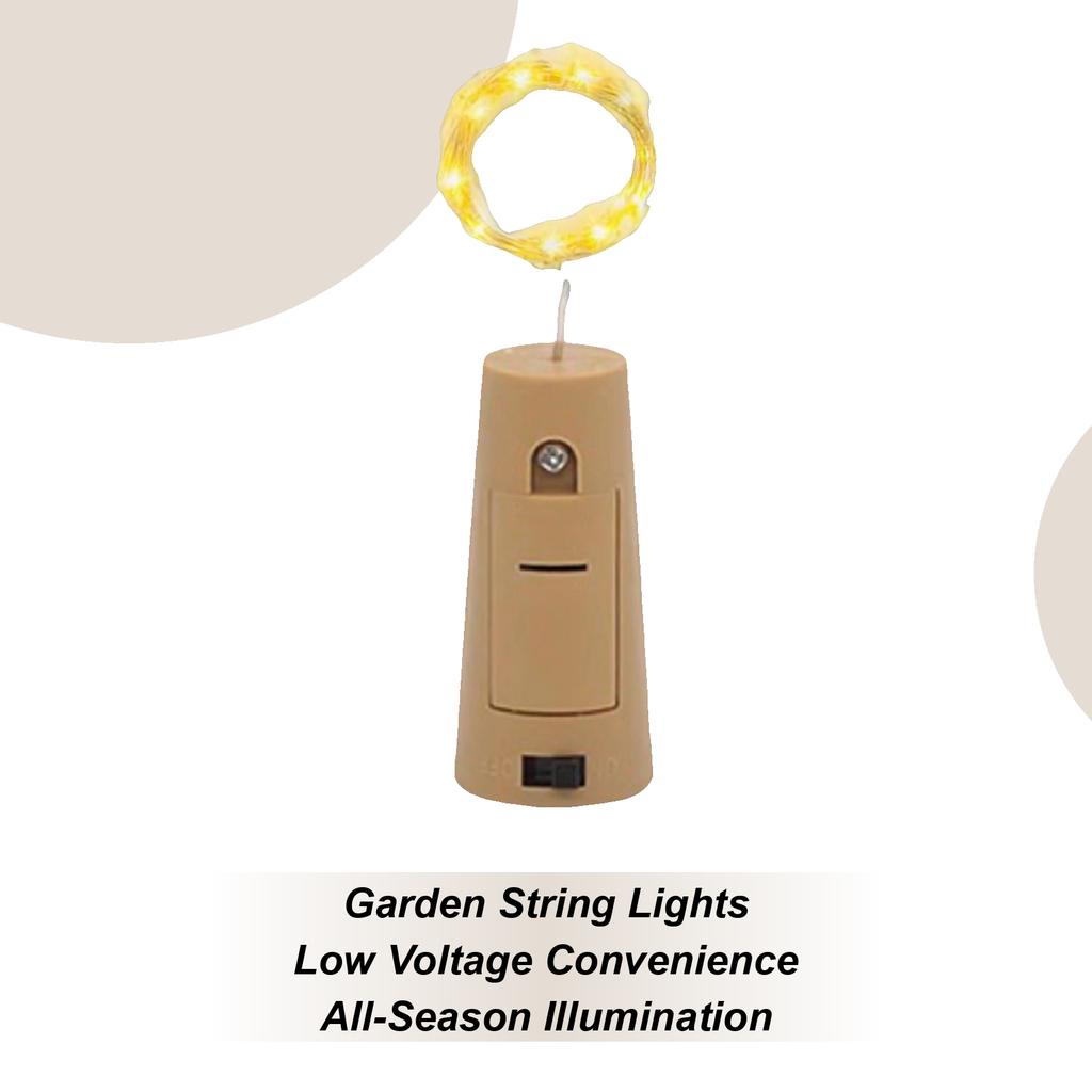 Wine Bottle Lights With Cork Battery Operated Cork Lamp 6.56FT Copper Wire Fairy Jar Lighting For Wedding Party Festival