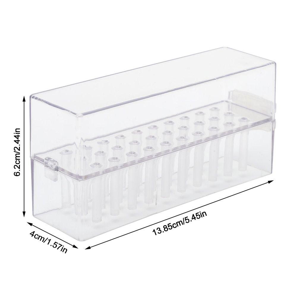 30 Holes Nail Drill Bits Holder Stand Practical Storage For Daily Nail Art Tools