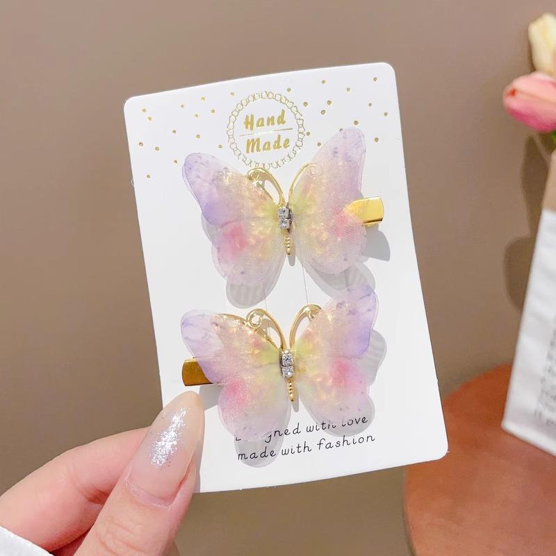 

Милые заколки-бабочки в стиле Мори для девочек