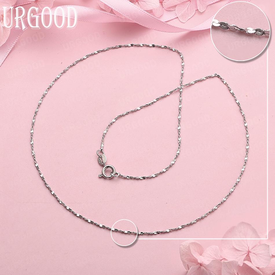 925 Sterling Silver Gift Fashion Necklace Wedding Jewelry