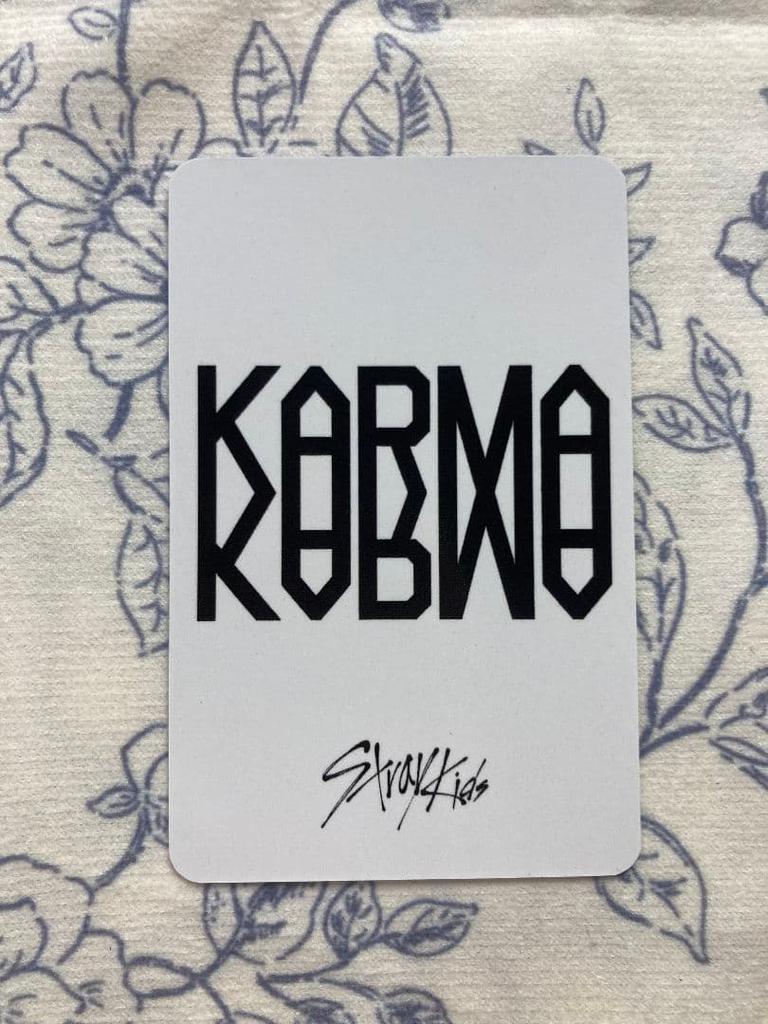 [USED] Straykids KARMA Walmart trading cards Changbin and Seungmin