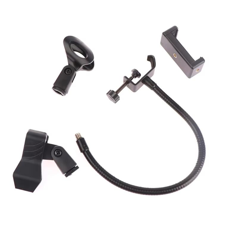 Toolless Adjustable Mics Stand Universal Compatibility For Podcasting Home Karaoke Professional Use