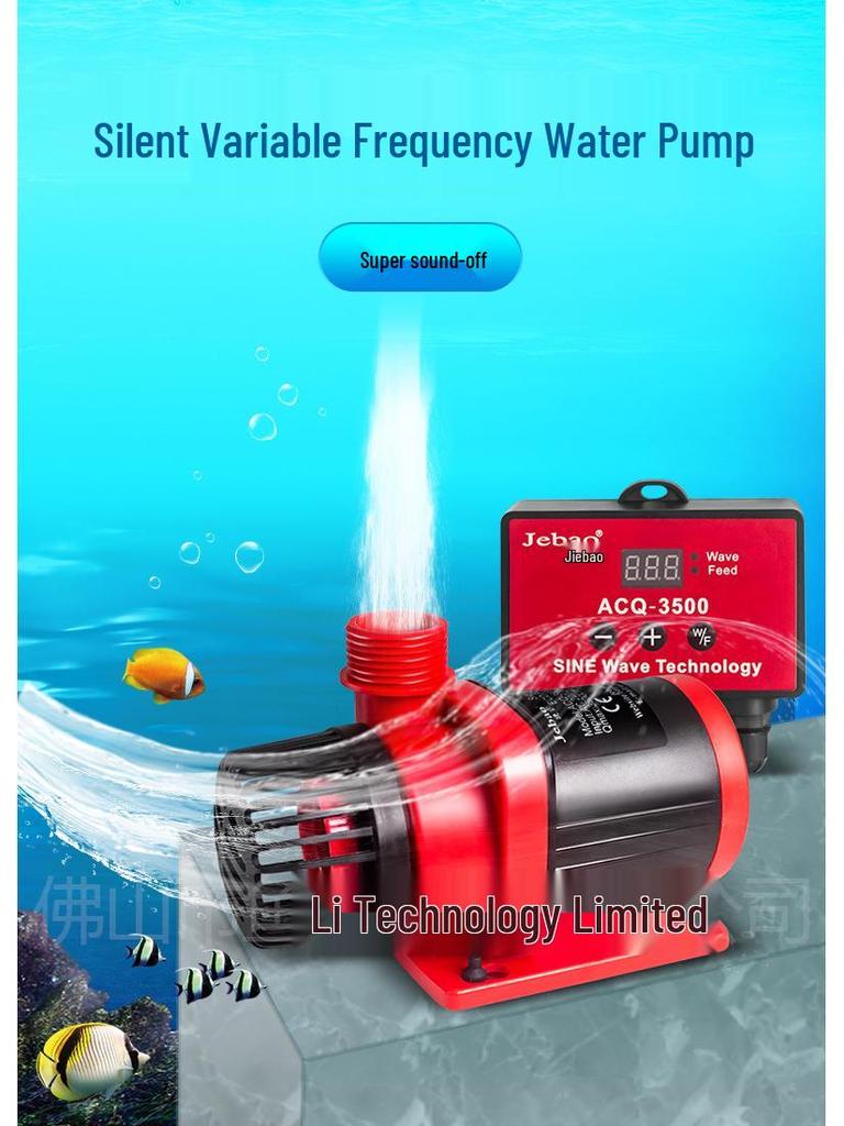 Jiebao Intelligente Frequenzvariable Ultra-Leise Tauchwasserpumpe für Kleine Aquarien