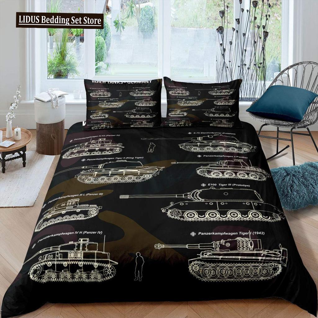 American Soldier Duvet Cover Set Twin For Boys Teens, American Flag Comforter Cover Set,Airplane Quilt Bedding Sets Queen Size