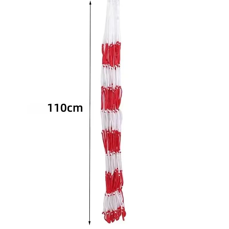 110cm Extended Nylon Rope Bag Basketball Football Net Large Capacity Can Hold 10 Ball Storage Pocket Multifunction for Net Bag