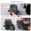 Car Phone Holder Large Suction Cup Front Glass Car Phone Holder Excavator Forklift Suction Cup Truck Universal Durable Bracket