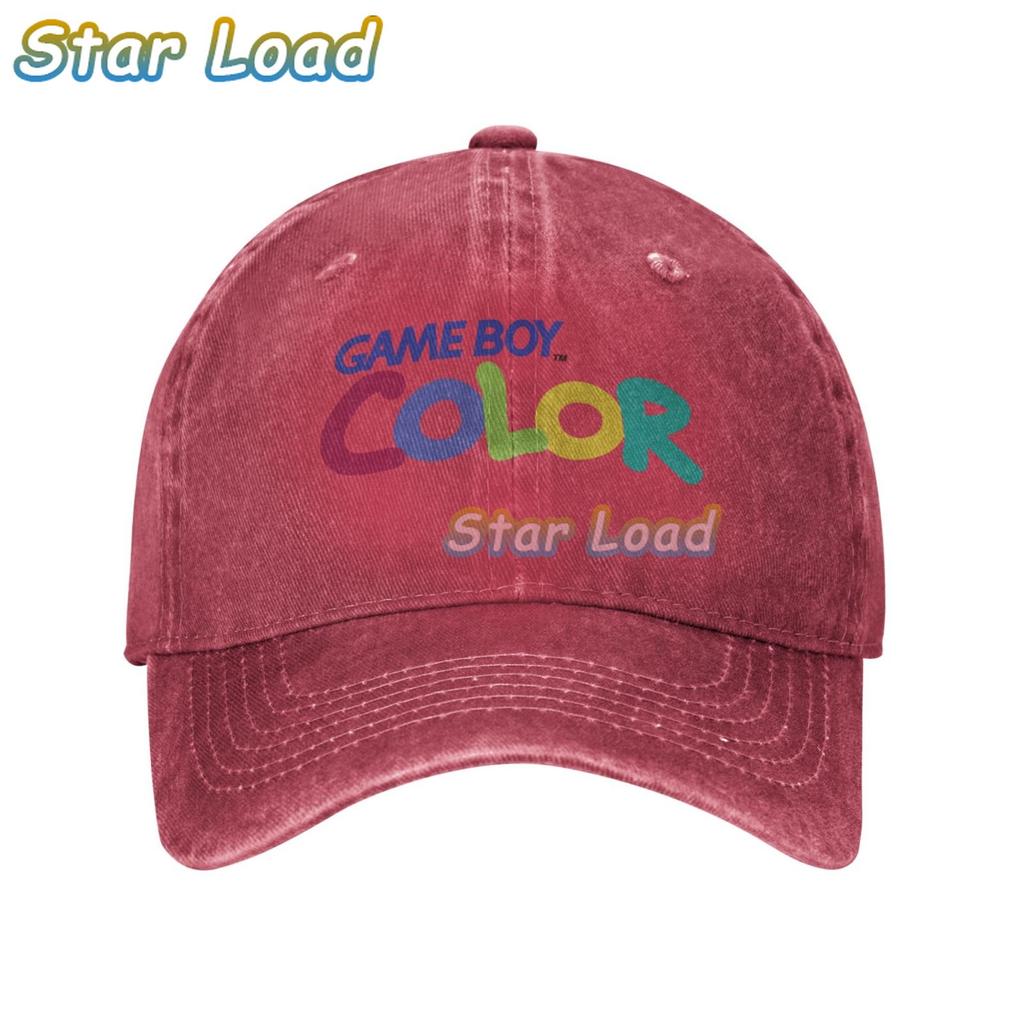 Game Boy Color Baseball Cap for Unisex Cool Sun Caps Summer Outdoor Sunscreen Sports Sun Hat