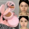 Gegebear Double Layer Nude Cushion Foundation - Matte, Long-Lasting, Affordable, for Youthful Look