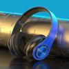 B39 LED Bluetooth Over-Ear Wireless Stereo Headset with Card Slot
