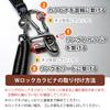 carabiner for dog locking snap leash stainless for medium and small for set of 3 [Epic Green] Double-locking leashes, hook, harness, collar,