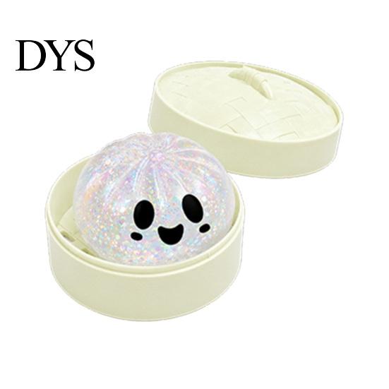Anxiety Relief Toy Halloween Dumpling Squeeze Toy, Pumpkin Ghost Bat Steamed Bun Sensory Stress Reduction Gadget for Relief, Ball Fidget Party Favors