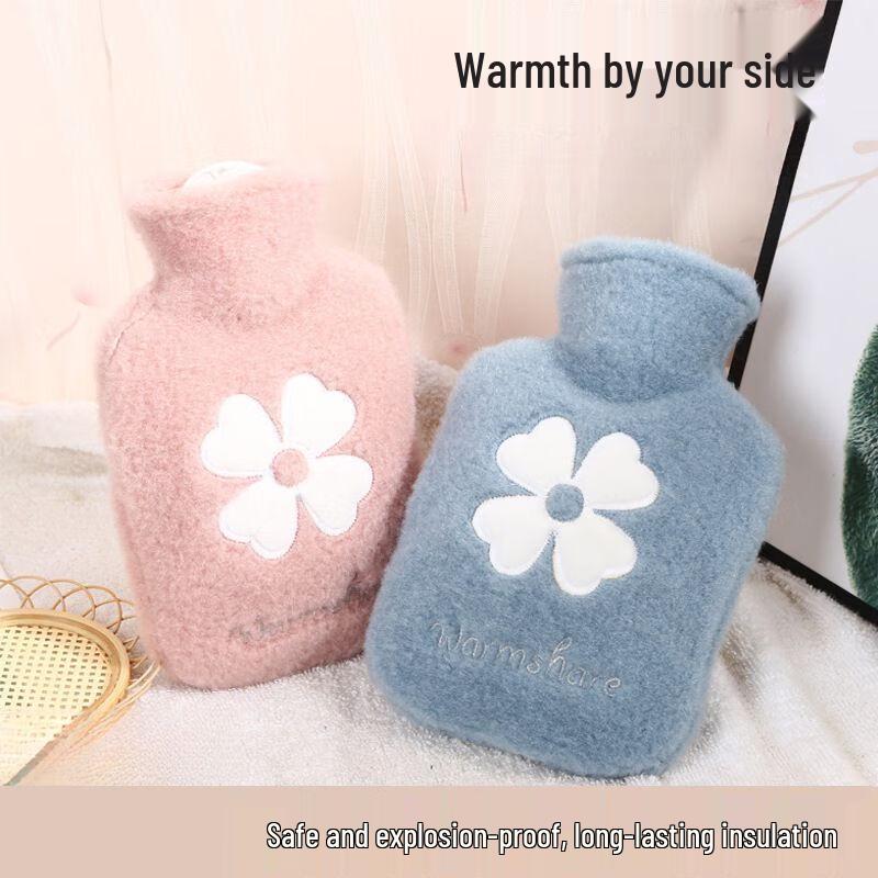 Four-Leaf Clover Plush Hot Water Bag