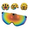 Magnetic Visors Lens For Motorcycle Helmets Featuring High Transparency Anti Fog Coating And Easy Installation PC Lens