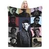 Jensen Ackles Blanket  Super Warm Fashion Plush Throw Blanket For Boy Girl Outdoor Flannel Bedspread Bed Cover