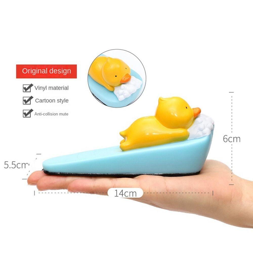 Windproof Anti-Collision Silent Door Stopper Cartoon PVC Cute Animal Door Stopper Home Door Stopper Home Decoration Ornaments