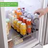 Spring Push Can Organizer Self-Pushing Beverage Pusher Shelf Storage Shelf Can Shelf Pusher  Water