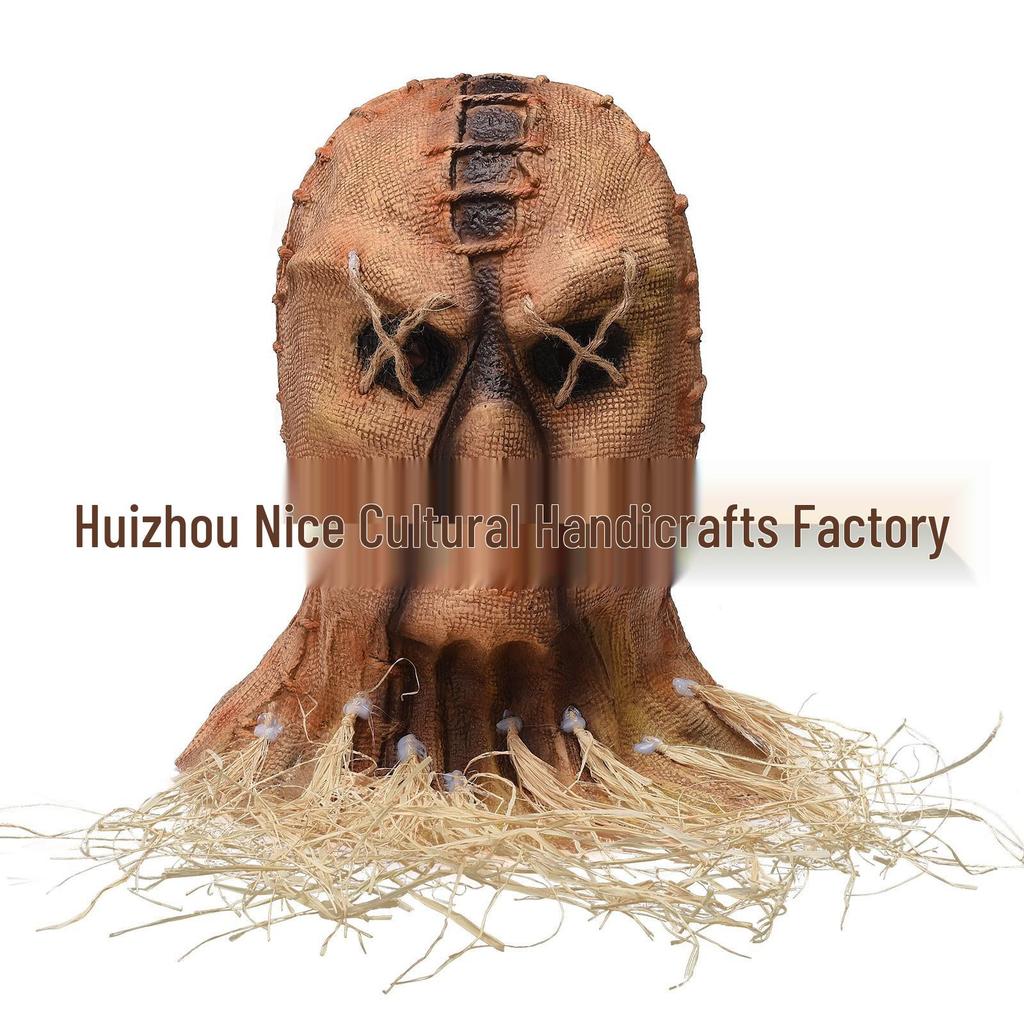 Cross-Border Halloween Scarecrow Horror Mask