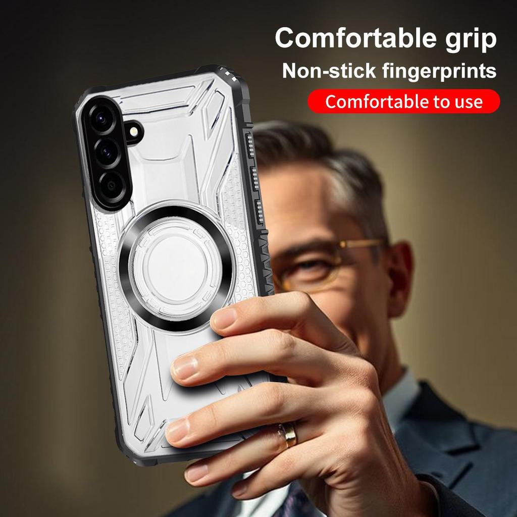 Battle Shadow Series Armor Phone Case for Samsung Galaxy A56 5G,A55,A54,A37,A36,A35,A34 Shockproof Anti‑Drop Protective Cover
