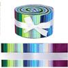 Plain Colored Cotton Fabric Strips Set for DIY Handmade Projects