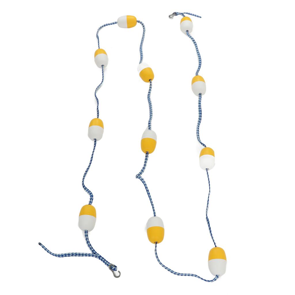 Πλωτή Γραμμή Λωρίδας 5M 7CM PVC Επαναχρησιμοποιήσιμη Σχοινί Διαιρέτη Ασφαλείας Πισίνας για Εσωτερική Πισίνα