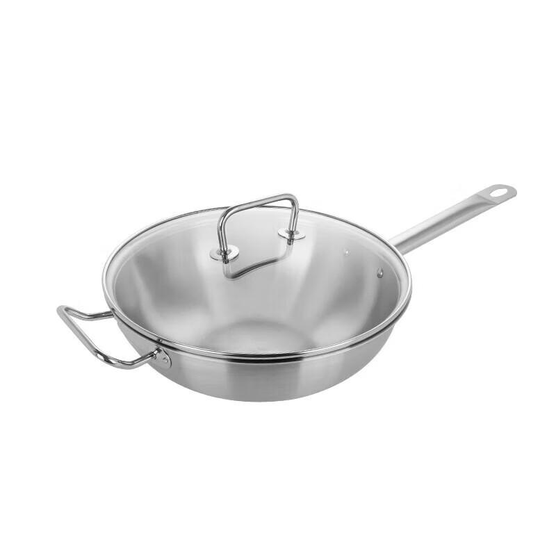 ZWILLING Classic II 30cm Stainless Steel Chinese Wok