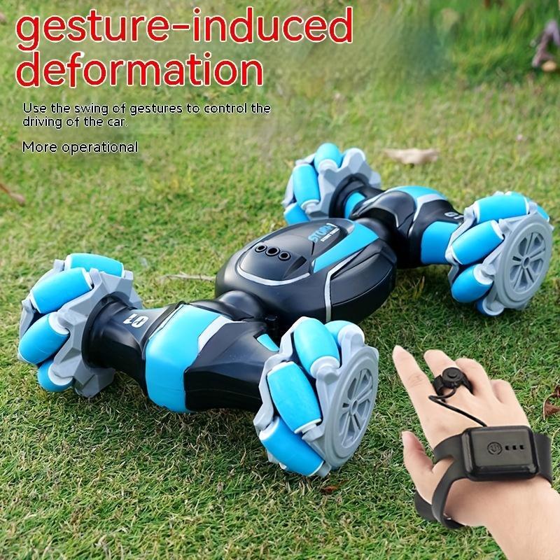 Gesture-Induced Deformation Remote Control Twist Four-Wheel Drive Climbing Racing Boy Charging Off-Road Vehicle