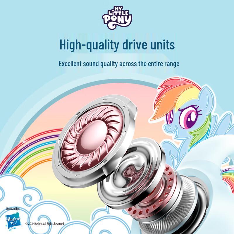 My Little Pony Clip-On Open-Ear Bluetooth Earbuds