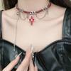 Sweet Cross Diamond Neck Chain Mangstar Tassel Collar Neck Ring Premium Neck Accessories 1111 New Accessories