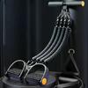 Full Body Sculpting Exercise Equipment Nonslip Foot Pedals Resistance Band For Safe Training