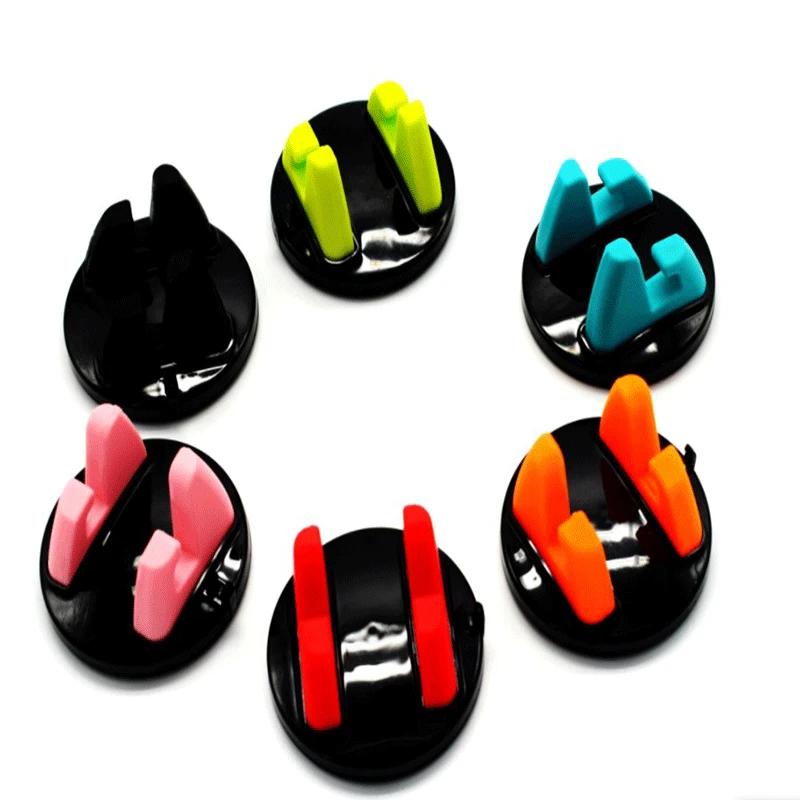 Car Phone Holder Stands Rotatable Support Anti Slip Mobile 360 Degree Mount Dashboard GPS Navigation Universal Auto Accessories