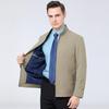 2024 Men's Versatile Lapel Jacket - Spring & Autumn Casual Outerwear for Middle-aged and Elderly