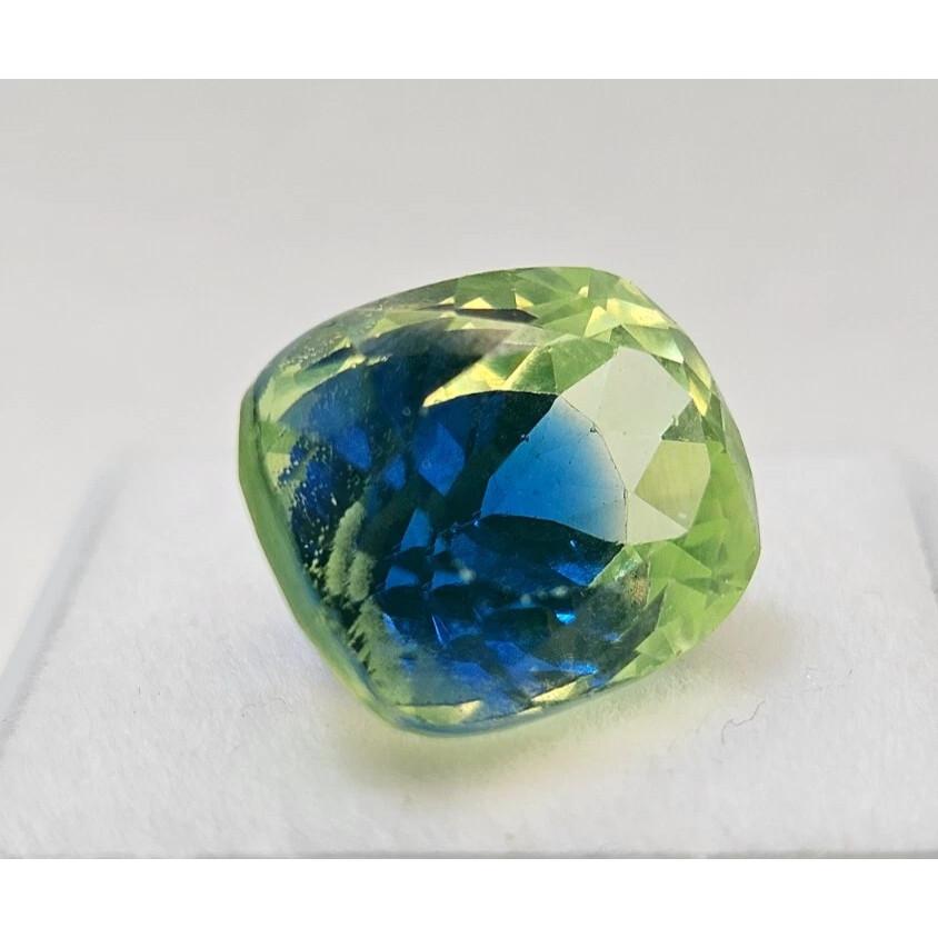 Cushion Cut Natural Pitambari Sapphire 17+ Ct Fabulous Certified Loose Gemstone