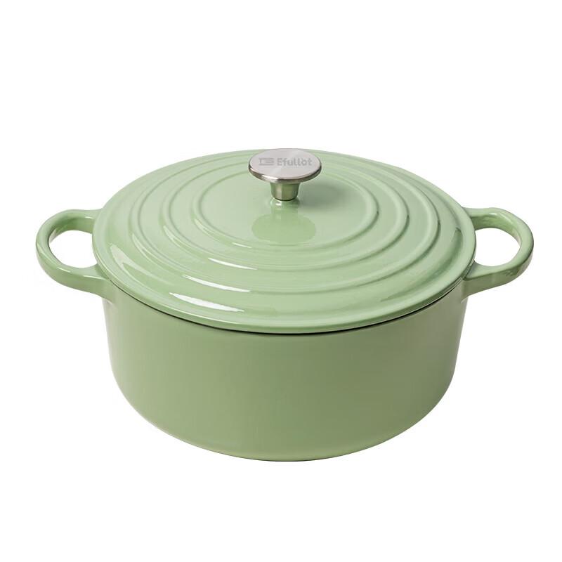 

EFULLOT Enamel Cast Iron Stew Pot