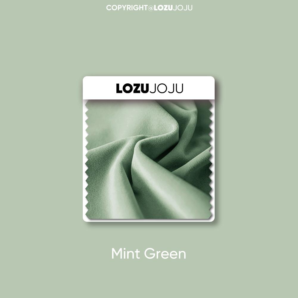 

1 шт. LOZUJOJU современные 70-80% светонепроницаемые однотонные бархатные мягкие затемняющие шторы для гостиной спальни домашнего декора W150 x L260cm мятный зеленый